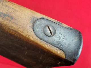 M1863 Rifle Musket Cut Down Stock with Buttplate and Tang Screw 2
