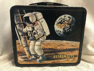 Vintage The Astronauts Metal Lunch Box