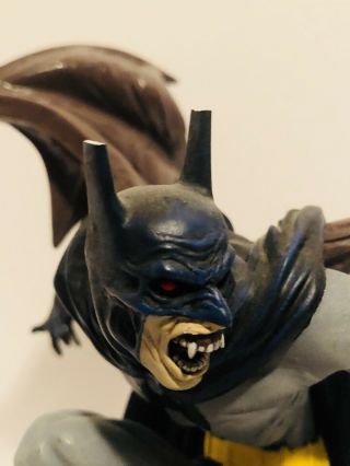Dc Direct Batman Statue Figure Crimson Mist Varation Vampire