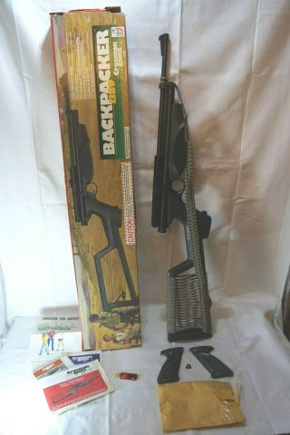 Crosman Air Guns 1389 - Backpacker - Vintage - Green Stock & Handle -