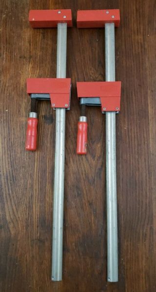 Vintage Bessey K Clamps Adjustable to 26 Inches Set of 2 Made in West Germany 2