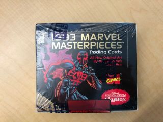 1993 Marvel Masterpieces Trading Cards Factory - Skybox
