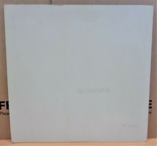 Beatles White Album Top Load 0352555 Stereo Apple Dbl Lp Pcs7067 / 68 Complete