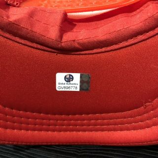 DONALD TRUMP SIGNED 2016 Red MAGA HAT W/ Full Global GA LOA Authentication 2