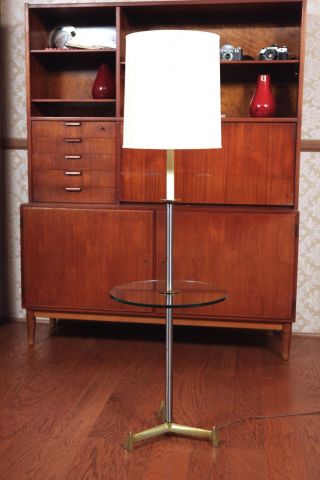 Mid Century Modern Floor Lamp,  Rocket,  Sputnik Base Atomic Eames Era