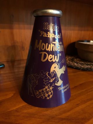 Vintage Mountain Dew Ya - Hoo Hillbilly Megaphone Rare