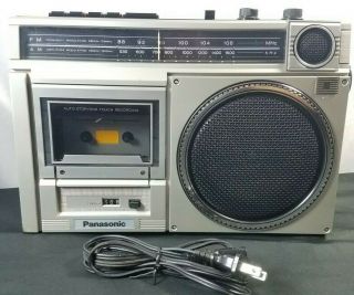 Vintage Panasonic Rx - 1540 Portable Am/fm Radio Cassette Player - Fully