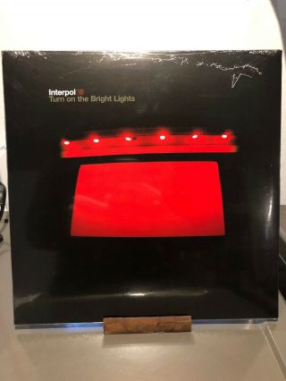 Interpol Turn On The Bright Lights Record Lp Vinyl
