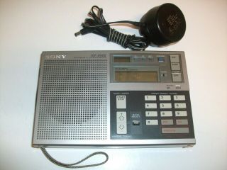Vintage Sony Icf - 2002 Am/fm Shortwave Radio Synthesized Receiver