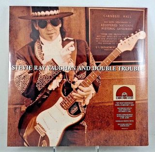 Stevie Ray Vaughn/double Trouble,  Live At Carnegie Hall,  2lp,  Brown Vinyl,  Promo