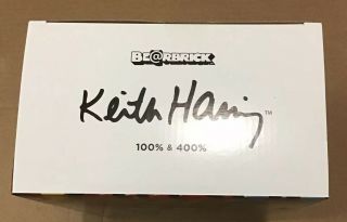 Keith Haring Be@rbrick Bearbrick 100 400 Medicom Designer Con 2018 Exclusive