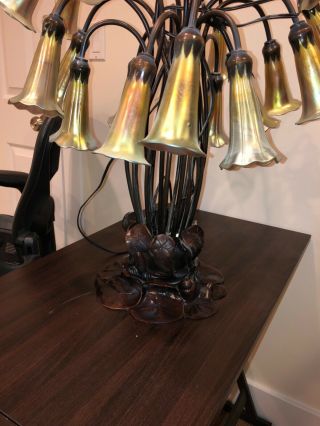 Tiffany’s Lamp 18 Light Lily.