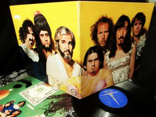 Uncensored,  Insert 1967 Orig = Frank Zappa Mothers Of Invention Money Psych