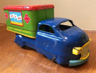 Vintage Railway Express Agency Steel Pickup Truck Wyandotte Toys