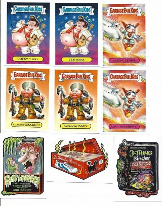 Gpk/wacky Packages 2017 Philly Non Sport Show Complete Set Of 9