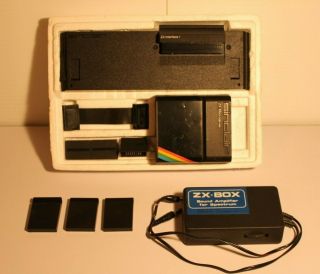 Vintage Sinclair Zx Spectrum - Zx Interface 1,  Microdrive,  Sound Amplifier,  Etc