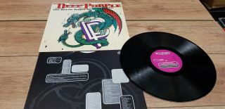 Deep Purple " The Battle Rages On.  " Very Rare Lp 1993,  Inner Ex/nm