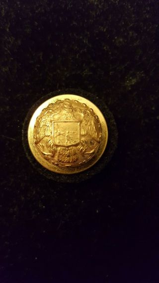Ultra Rare Minnesota Civil War Coat Button Mn200a1 23mm