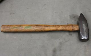 Vintage Craftsman Cross Peen Pein Sledge Hammer Trade Mark =m Fire Streak Handle