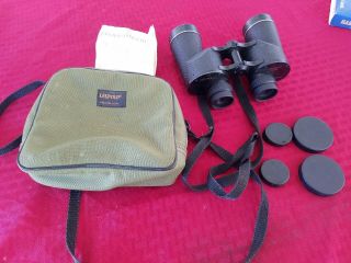 Vintage Leupold Porro I.  F.  10x40 Field 6.  6 Degree Binoculars W/case