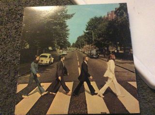Vintage Vinyl Lp The Beatles Abbey Road 1969 Us Press Apple So - 383