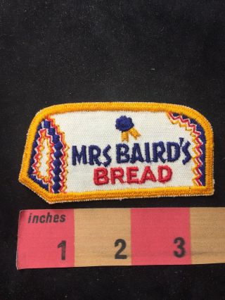 Vtg Mrs.  Baird’s Bread Bakery Advertising Patch 87ni