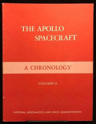 Nasa Chronology Vol 2 The Apollo Space Craft Signed By Astronauts Rare