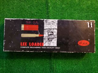 Vintage Lee Loader 20 Gauge Shotgun Shell Reloader