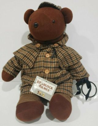Vintage 1979 North American Bear Company Sherlock Bearlock Holmes 20 Inches