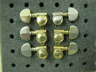 Vintage 50s Grover Gold Tuners Pat.  Pending 3,  3 Set Gibson 335 / 345 / 355