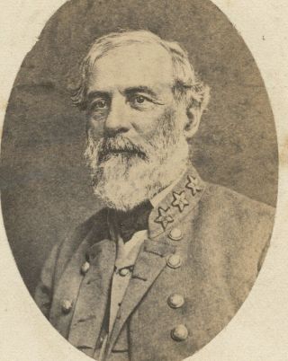 1860s Civil War Confederate General Robert E Lee By A S Morse Nashville Tenn