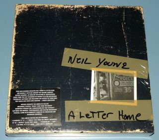 Rare Neil Young - A Letter Home Lp/cd/dvd Box Set - - Factory -