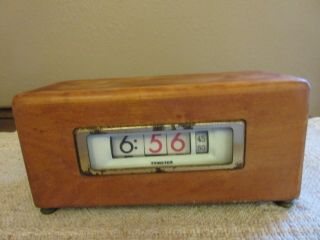 Retro Vintage Tymeter Numechron 900 Flip Clock - Pittsburgh,  Pa Usa