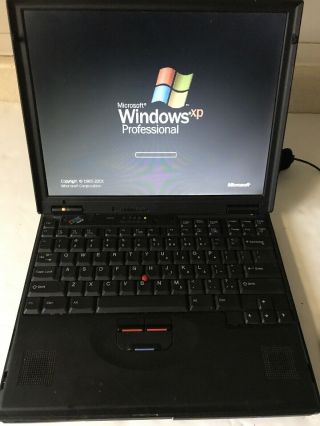 Vtg Ibm Thinkpad 600x Laptop Computer Windows Xp 2000 Professional