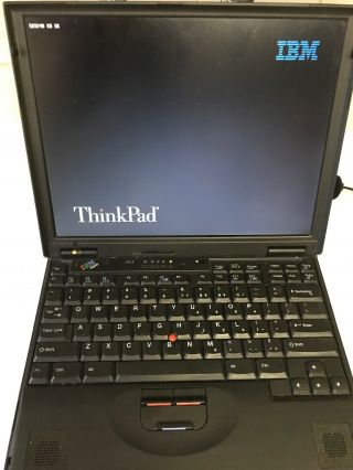 Vtg IBM Thinkpad 600X Laptop Computer Windows XP 2000 Professional 2