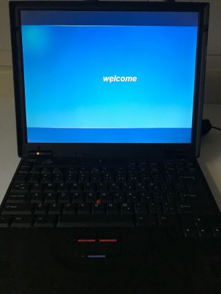 Vtg IBM Thinkpad 600X Laptop Computer Windows XP 2000 Professional 3
