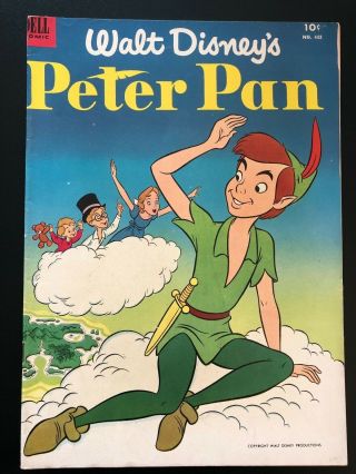 Peter Pan 442 (four - Color,  Dell,  1942) Quality Golden Age Comic Book - Vf