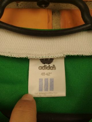 Hibernian jersey MEDIUM 1989 1990 shirt vintage retro 40 - 42 soccer Adidas 3