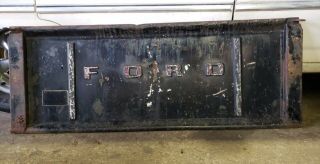 Vintage Ford Stepside Tailgate