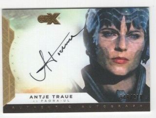 2019 Cryptozoic Czx Dc Heroes & Villains Autograph Antje Traue 148/210