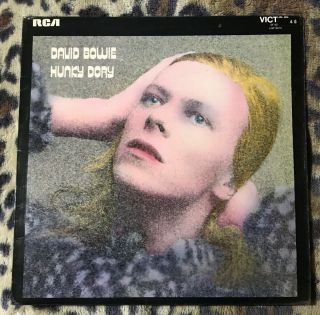 David Bowie - Hunky Dory - 1971 Vinyl Lp - Rca Sf8244 3t/3t Bobil/rasputin Ex/vg