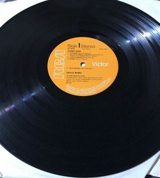 DAVID BOWIE - Hunky Dory - 1971 Vinyl LP - RCA SF8244 3T/3T Bobil/Rasputin Ex/Vg 3