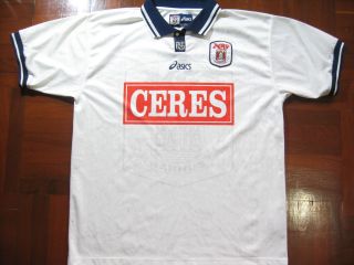 Asics Aarhus Fc Denmark 1998 Home Football Soccer Jersey Shirt L Vintage 1990s