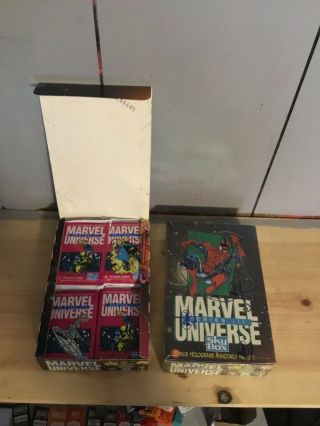 1992 Impel Skybox Marvel Universe Series Iii Factory With Extra 30 Packs