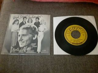 Jerry Lee Lewis High School Confidential 45 W/ Pic Sleeve - Sun 296 1958