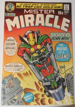 Mister Miracle 1 1st App Jack Kirby,  Dc Comics 1971