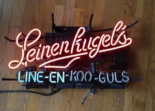 Leinenkugel ' s Neon Sign Line - En - Koo - Guls NJ LOCAL 2