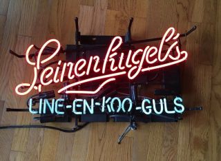 Leinenkugel ' s Neon Sign Line - En - Koo - Guls NJ LOCAL 3