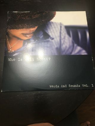 Who Is Jill Scott? Words And Sounds,  Vol.  1 By Jill Scott Rare Vinyl (nov - 2000)
