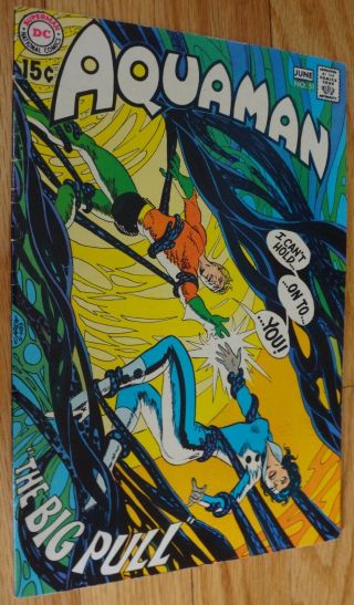 Aquaman 51 Deadman Story By Neal Adams Vf -